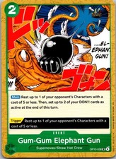 Gum-Gum Elephant Gun UC Carrying On His Will OP13-038 NM