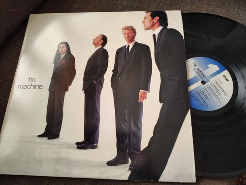 TIN MACHINE (featuring David Bowie) LP EMI Hunt Tony Sales Reeves Gabrels Rock