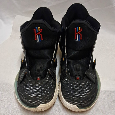 Nike Kyrie 7 Brooklyn Men's Basketball Mid Top Lace-Up Sneakers Black