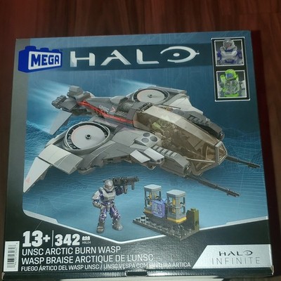 MEGA Halo UNSC Arctic Burn Wasp Interlocking Blocks Set 342 Pieces