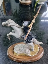 CLARECRAFT TERRY PRATCHES DISCWORLD FIGURINE DEATH AND BINKY DW24 Early one RARE