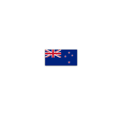 Sticker/Decal New Zealand Flag Zealand Pacific English 7x3.5cm A2996