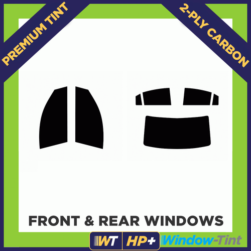For Chrysler 0 4-door Berlina 11-14 Carbon Pre Cut Window Tint Full 2-ply HP+ - Picture 2 of 10