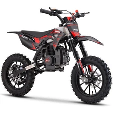 MotoTec Thunder 50cc 2-Stroke Kids Dirt Bike in Red
