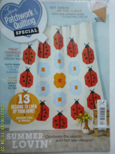 Magazine Love Patchwork quilting special Issue #139 used