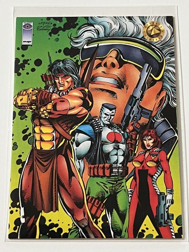 Deathmate Promo Karte NN Upper Deck / Voyager 1993 NM - MT 8.0 + Valiant / Image - Bild 2 von 12