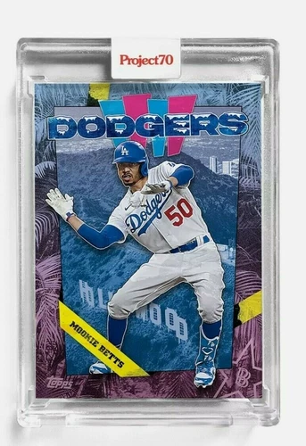 2021 Topps PROJECT 70 - 1988 Mookie Betts by Ben Baller -Free Shipping!