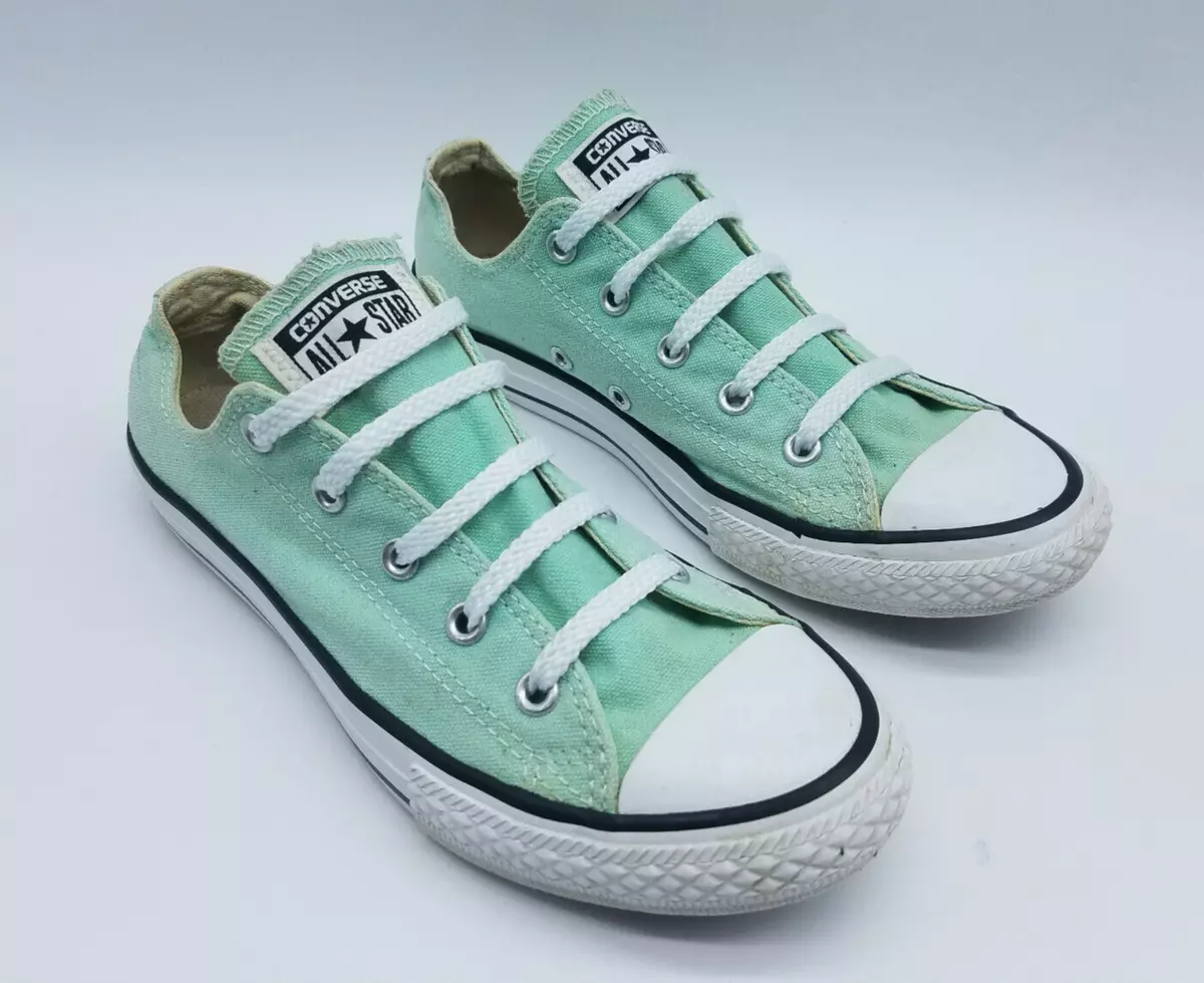 Converse Chuck Taylor All Star Sneakers Size 3 Light Green | eBay