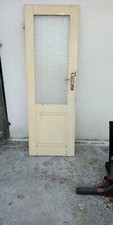 vecchia porta a vetrinetta da restaurare