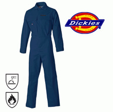 Dickies Proban Coverall Overall, Flame Retardant Finish, Boiler Suit Navy