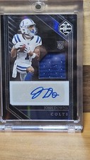2023 Panini Limited #121 Josh Downs 09/99 Colts RPA RC Rookie Patch AUTO SP