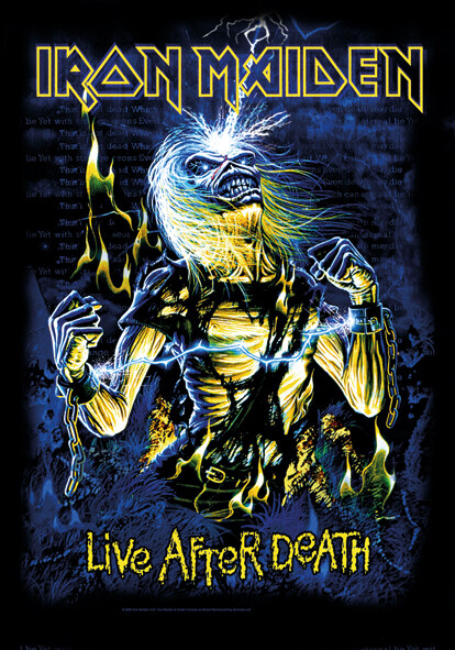 Iron Maiden Live After Death サイン入り IRON MAIDEN - Iron Maiden - Live After Death - Amazon.com Music