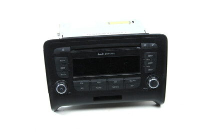 original Audi TT Concert EU CD Autoradio 8J0035186 BVX + Code Radio Bosch