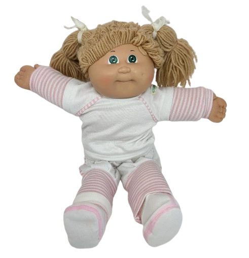 Cabbage patch doll with pigtails deals