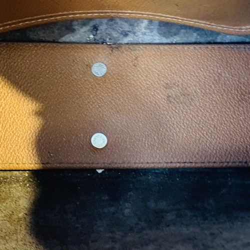 Vintage Dooney And Bourke Top Handle Handbag Black Pebbled Leather Made In USA - Picture 7 of 12