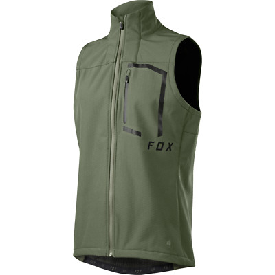 Fox Racing Attack Fire Vest Men's MTB Cycling Sleeveless Dark Fatigue Medium M