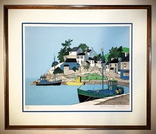 DENNIS PAUL NOYER Scarce ORIGINAL Stone Lithograph SIGNED Limited Edition MCM