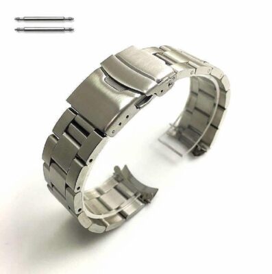 Steel & Leather Replacement Watch Band fits 8729-R005701 Citizen