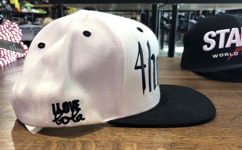 4Hunnid Snapback Blanco ¡NUEVO SIN ETIQUETAS 100% Auténtico!¡! - Imagen 4 de 7