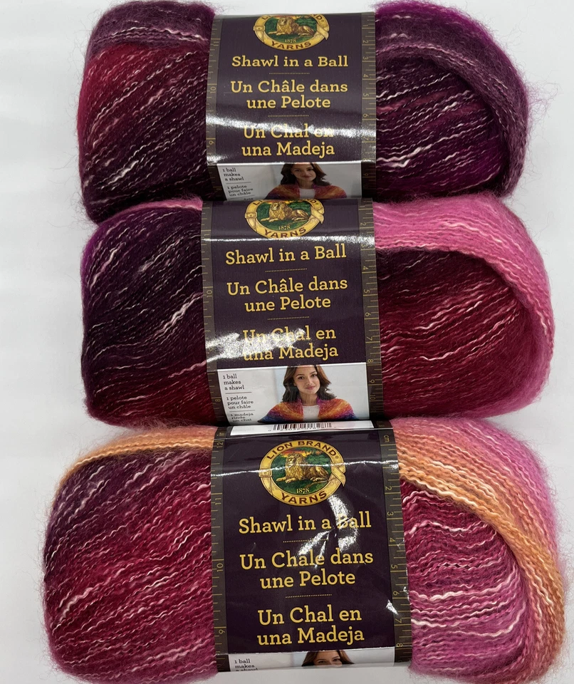 Chal marca León en hilo de bola "Community Coral" 36 madejas #986 Foto 3 de 4