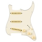 Fender Eric Johnson Signature Pre-Wired Strat Pickguard, 11-Hole, Parchment