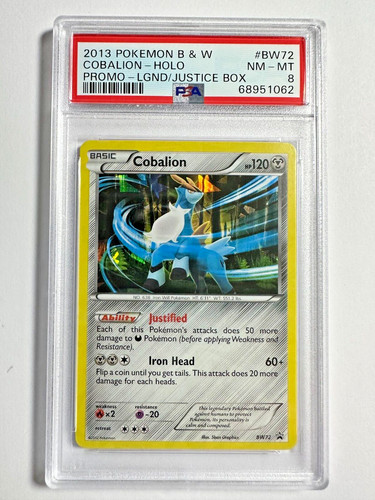 Cobalion graded PSA 8 for sale on eBay