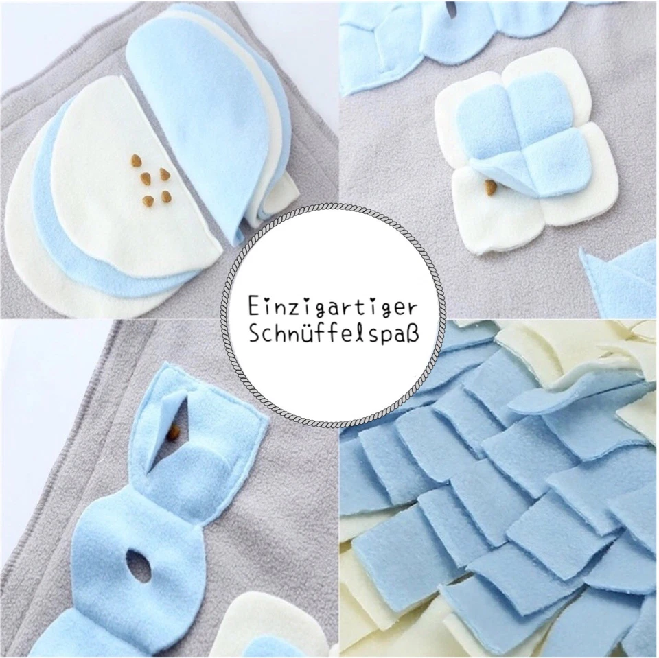 Schnüffelteppich für Hunde 100x65 Schnüffelwiese Schnüffelmatte Suchmatte Katze - Bild 3 von 4