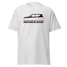 Premium T-Shirt For Jeep Renegade 2015-2022 Car Fans Birthday Gift Tee Shirt