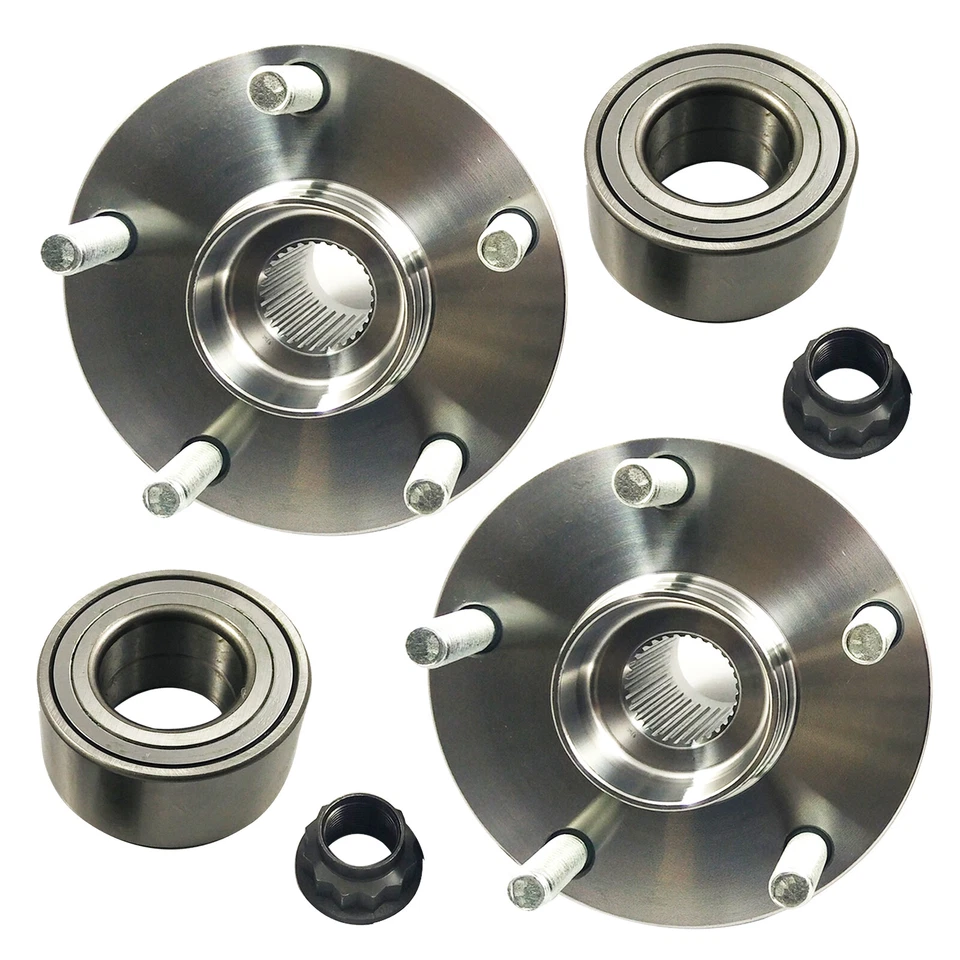 2x Front Wheel Hub & Bearing Fits 08-15 Lexus RX350 RX450h Toyota Highlander Foto 3 de 3