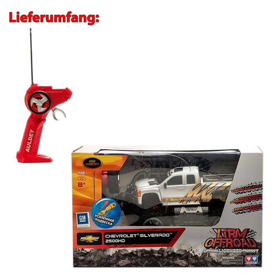 RC Ferngesteuerter Chevrolet Monstertruck, Pickup, Lizenz-Auto, Modellbau, Car - Bild 4 von 4