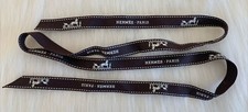 Authentic Hermes Paris Brown Ribbon