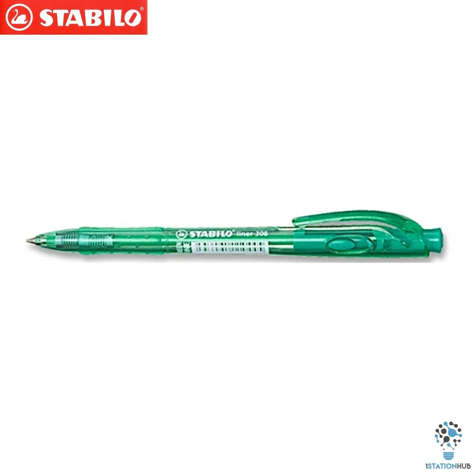 Stabilo Liner 308F Ballpoint Pen | Fine 0.7mm | Office Home School Stationery - Image 4 of 4