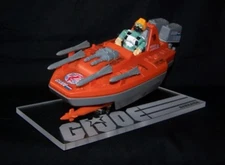 Acrylic display stand for the GI Joe Devilfish & Tigerfish.... fire torpedos! 