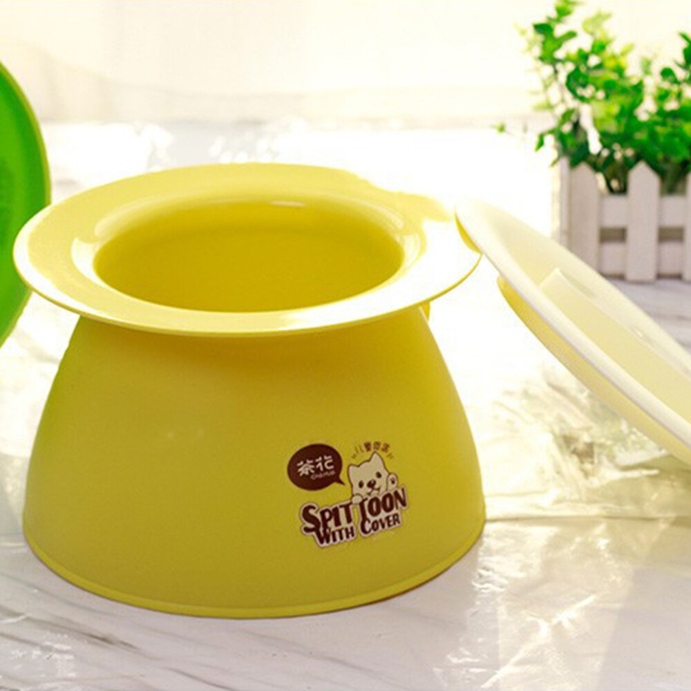 Chamber Pot with Lid Plastic Spittoon Urine Pot Bedpan Urine Bucket