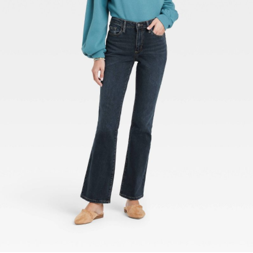 Universal Thread Women's High-Rise Bootcut Jeans Dark Wash Size 0 Regular  A075 195994240584 | eBay