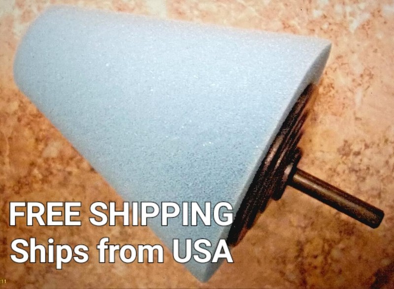 Professional Foam Polishing Cone Coarse High Quality Sponge Polisher, Buffer New