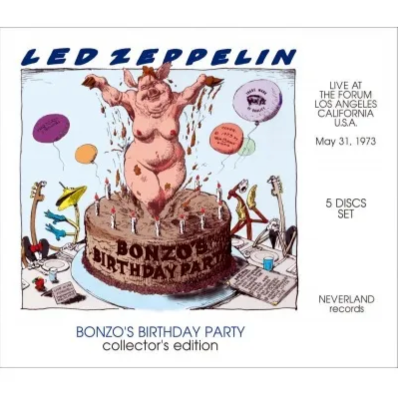 LED ZEPPELIN / BONZO'S BIRTHDAY PARTY collector's edition