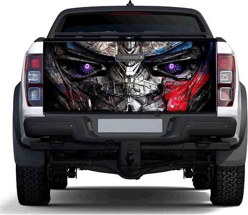 Transformer Optimus Prime Gift For Fans Truck Tailgate Wrap Decal