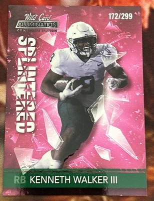 2021 Wild Card Alumination Splintered Kenneth Walker III /299