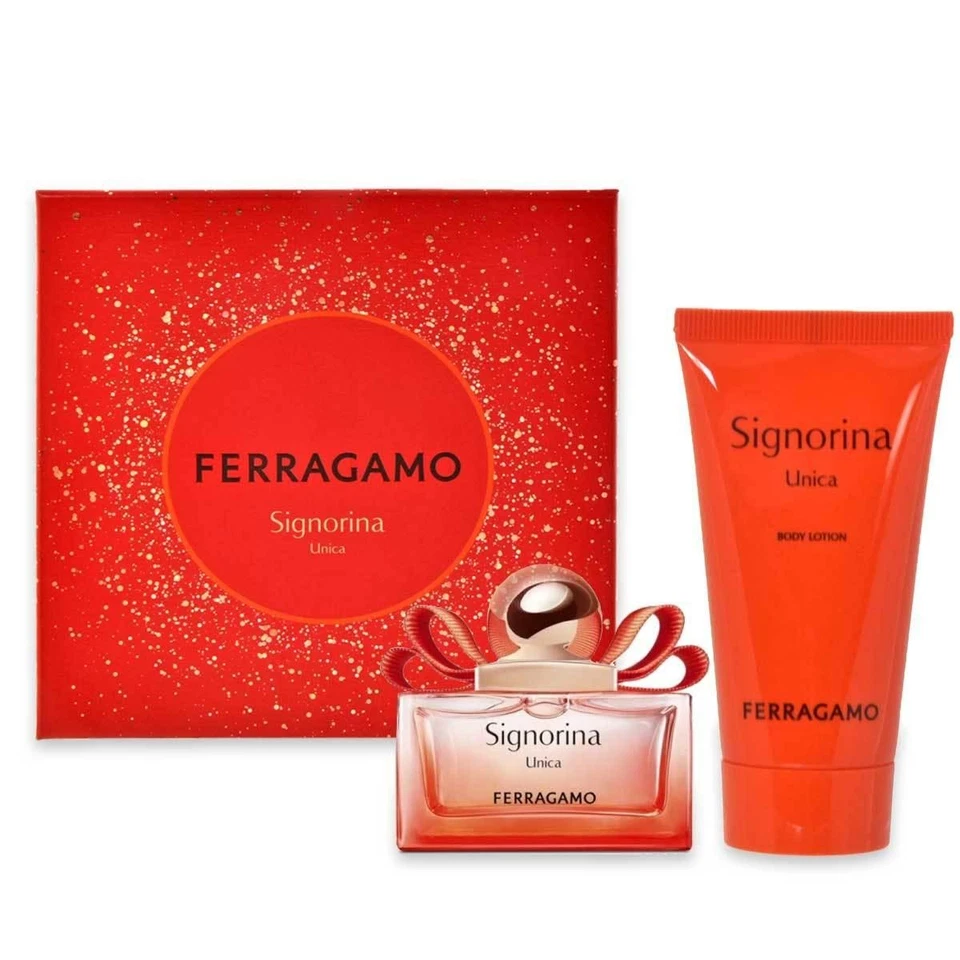Ferragamo Signorina Unica EDP 30ml + Body Lotion 50ml Damenduft Geschenk