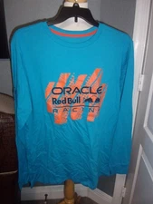 Hardrock Men's Oracle Red Bull LS Size Large