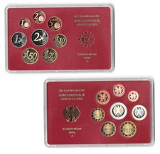 2003 A Germany 8-Coin Official EURO Proof Set 1 Cent to 2 Euro Berlin Mint. BB31