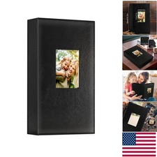 Dustproof 4x6 Photo Album in Leather - 300 Pockets for Lasting Memories
