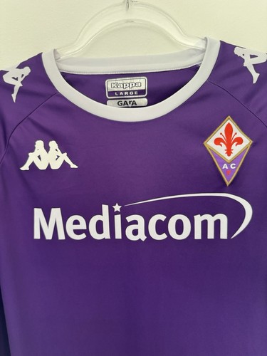 Fiorentina 2020-21 Home Shirt Size Large - Picture 4 of 10