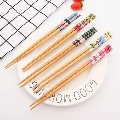 5er Pack Stäbchen Wählen Sie Ihr Design Bambus Funky Traditionelle Designs UK
