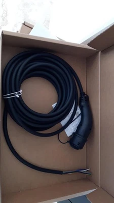 HARTING Ladekabel (bis 11 kW) Typ 2 - offenes Kabelende - 10 Meter