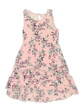 Knit Works Girls Pink Dress 8