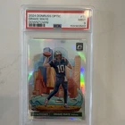 2024 Panini Donruss Optic DOWNTOWN! #13 Drake Maye PSA 9 New England Patriots