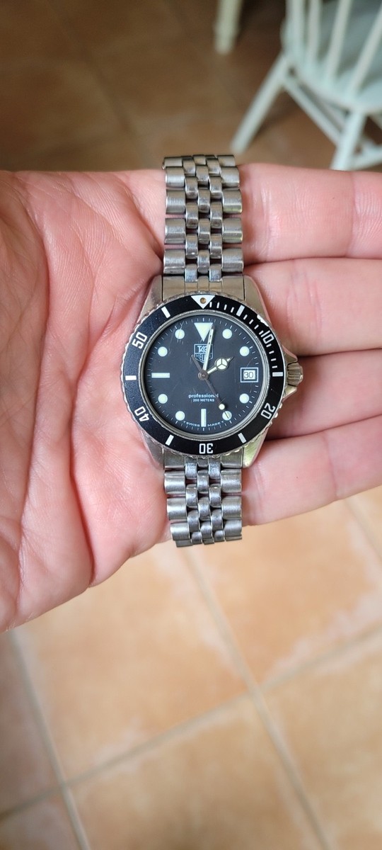 TAG Heuer 1000 Men's Black Watch - 980.013B for sale online | eBay