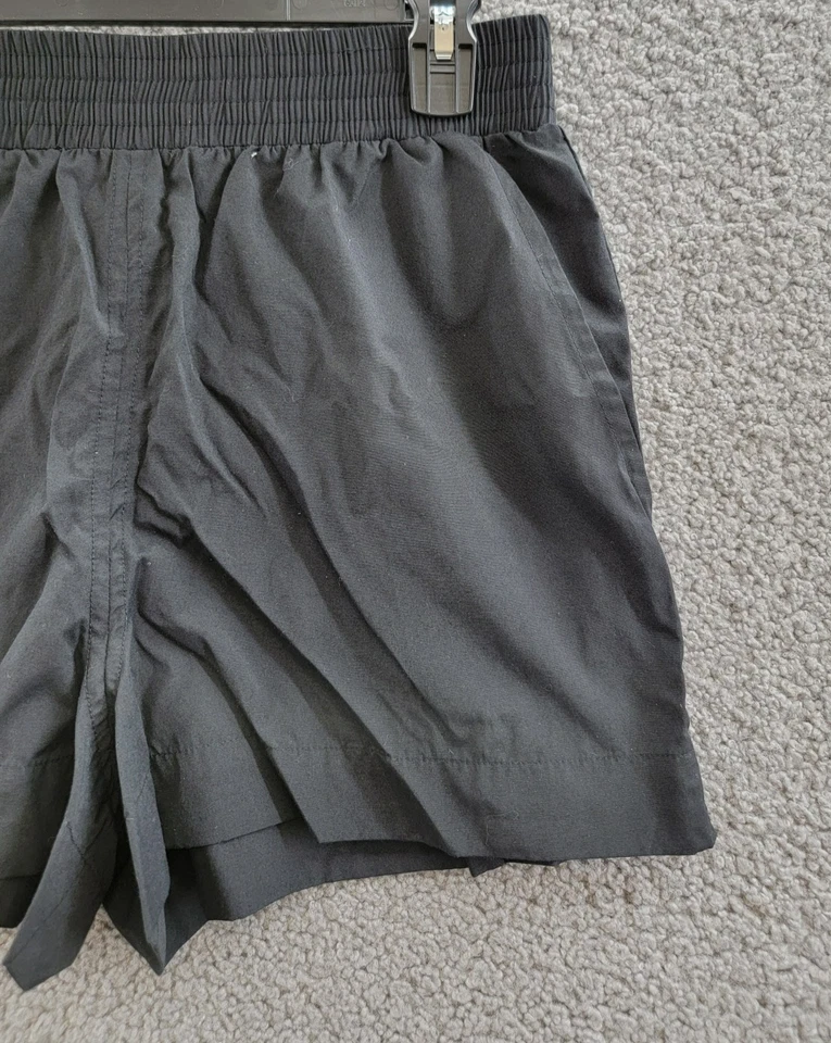 Pantalones Cortos FRENCH CONNECTION Para Mujer S Negros Bolsillos Cintura Elástica Calada Foto 4 de 4